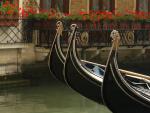 Gondolas_Venice_Italy