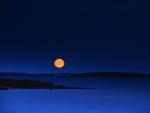 Moonrise Over Whitefish Lake, The Barrens, Northwest Territories