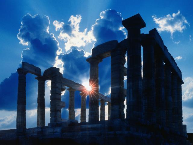 Temple of Poseidon, Cape Sounion, Greece