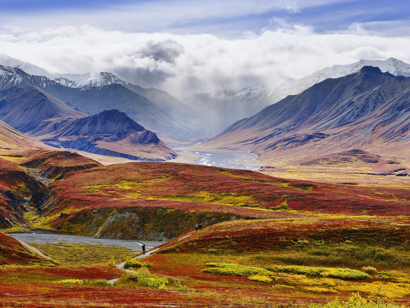 View From Eielson Visitor Center, Denali National Park, Alaska