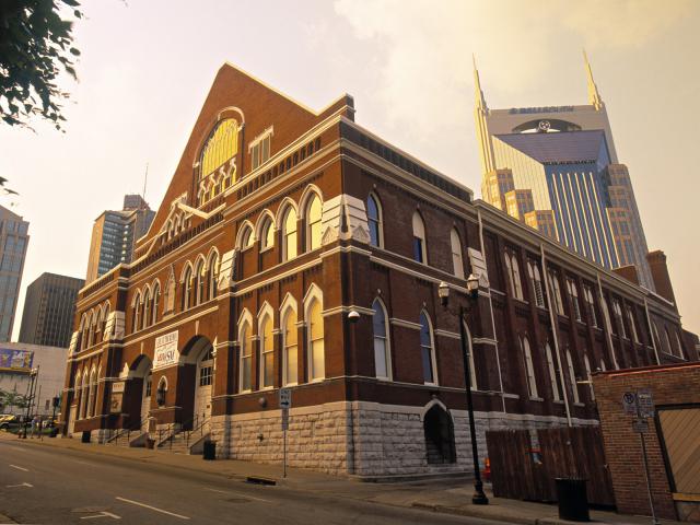 Ryman Auditorium, Mother Church of Country Music, Nashville, Tennessee