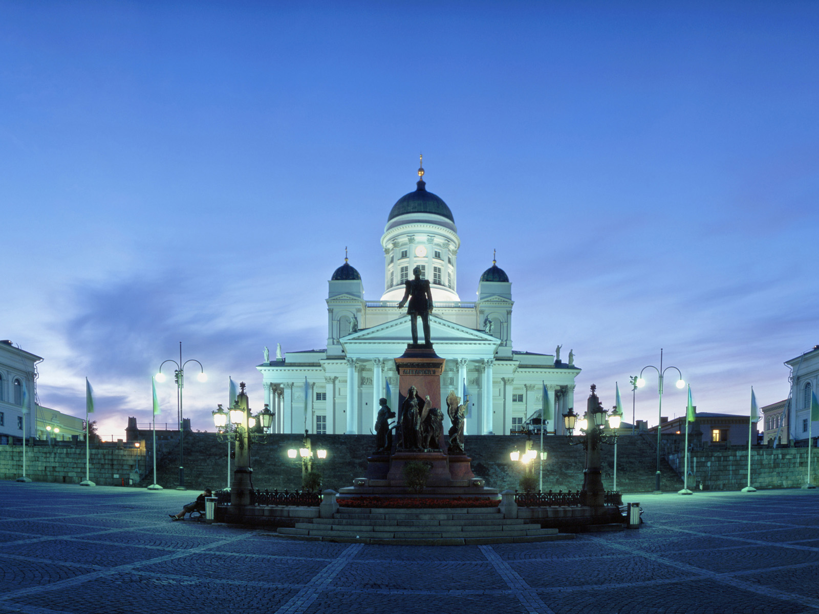 Senate Square at Dusk, Helsinki, Finland