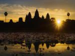 Sunrise at Angkor Wat Cambodia