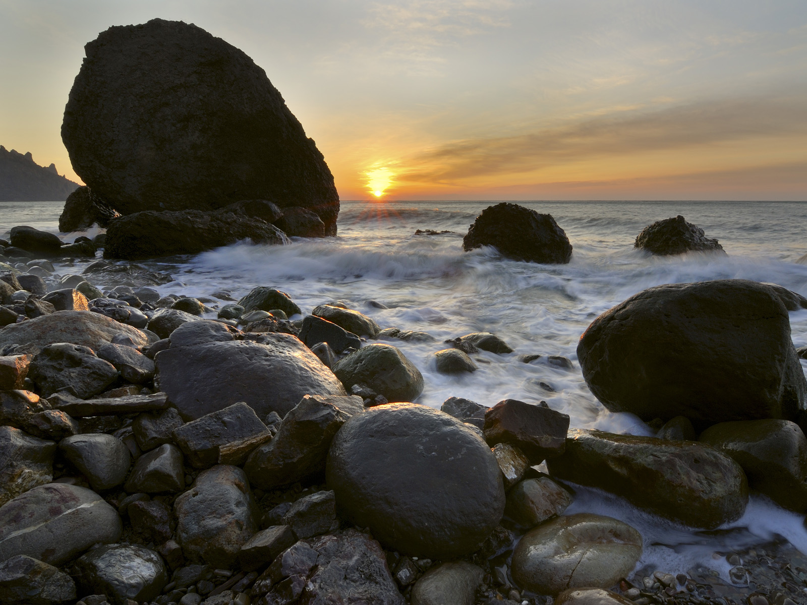 Crimean Coast at Twilight, Ukraine