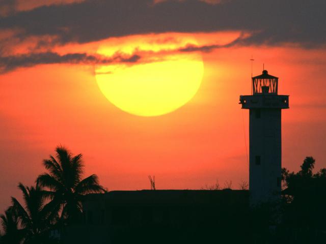 Sunset, Puerto Escondido, Mexico