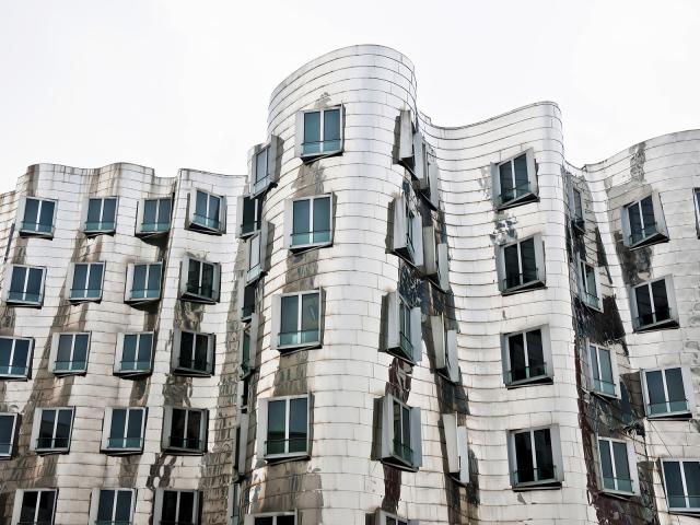 Frank Gehry Buildings Duesseldorf North Rhine Westphalia Germany