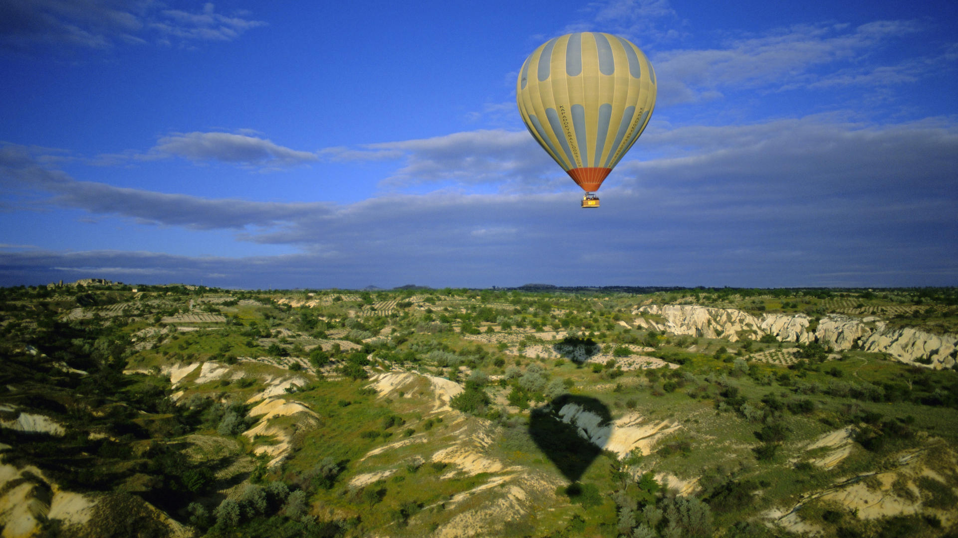 Hot-Air Ballooning Above Cappadocia Anatolia Turkey