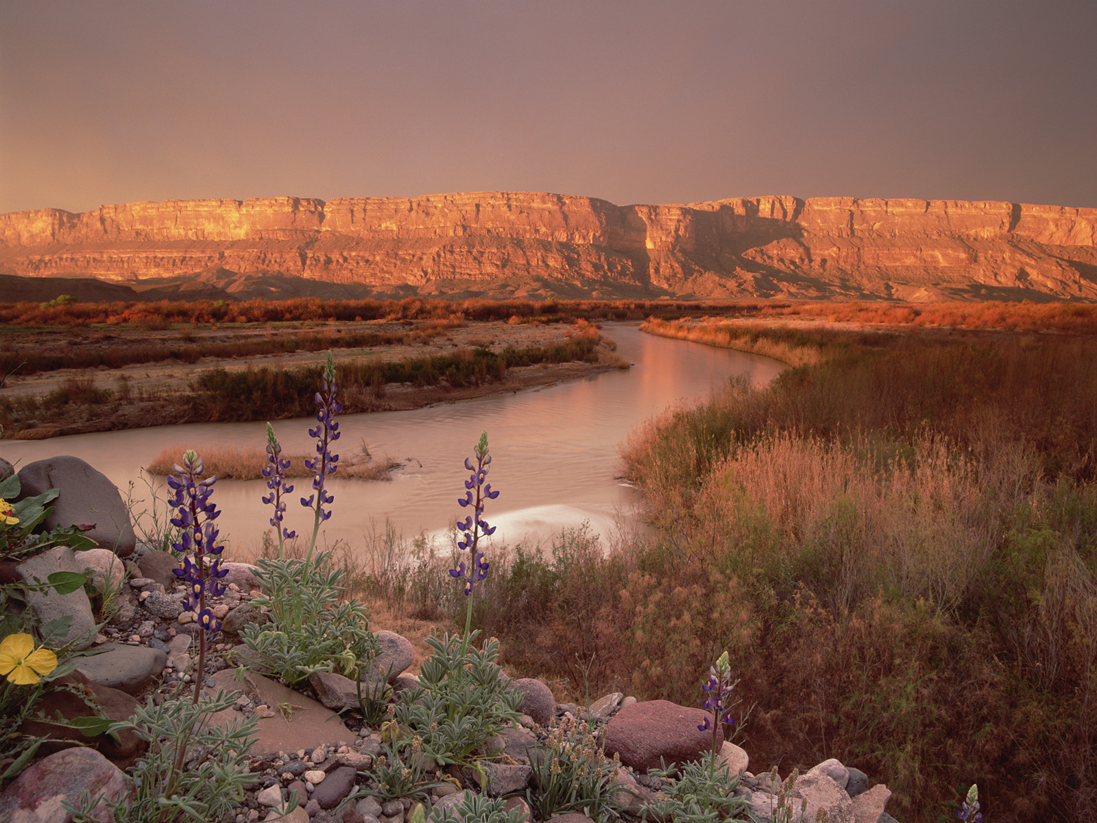 Sierra Ponce and Rio Grande Big Bend National Park Texas