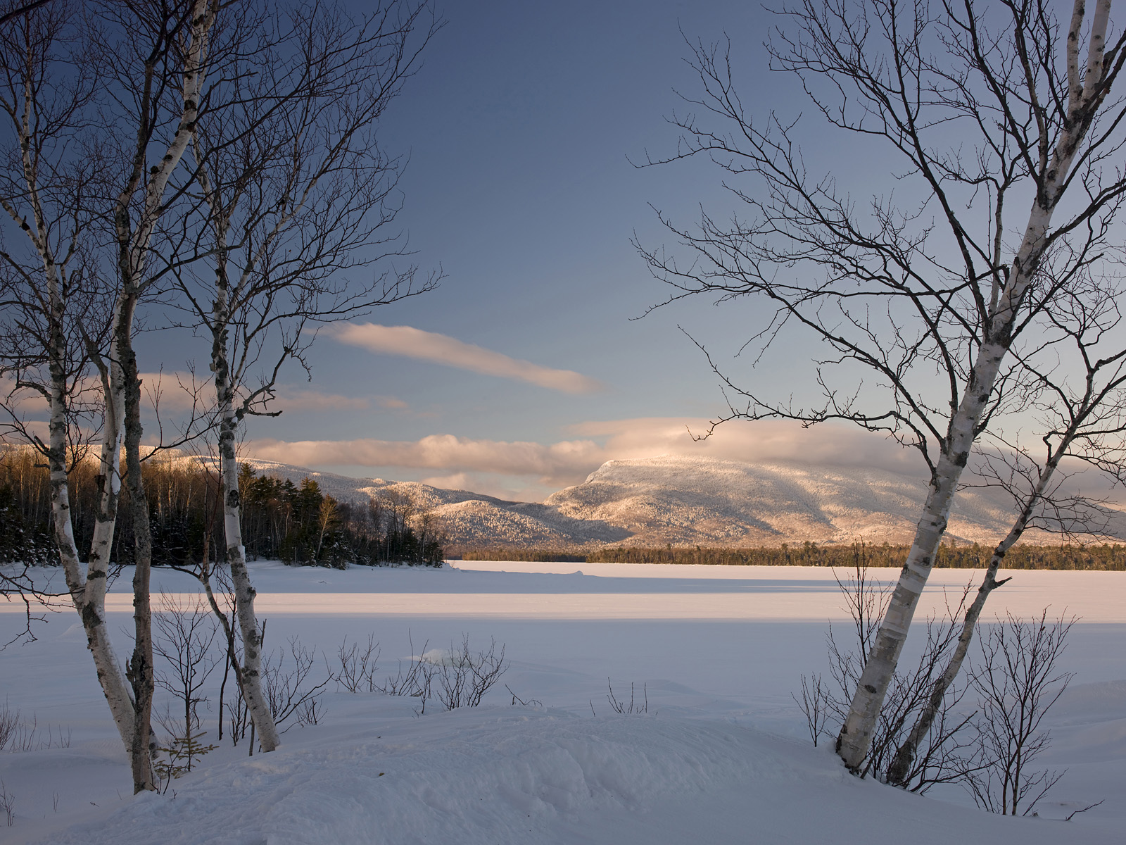 The Bigelow Range Carrying Place Township Maine