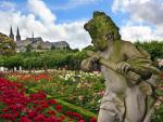 Rose Garden, New Palace, Near Bamberg Cathedral, Germany