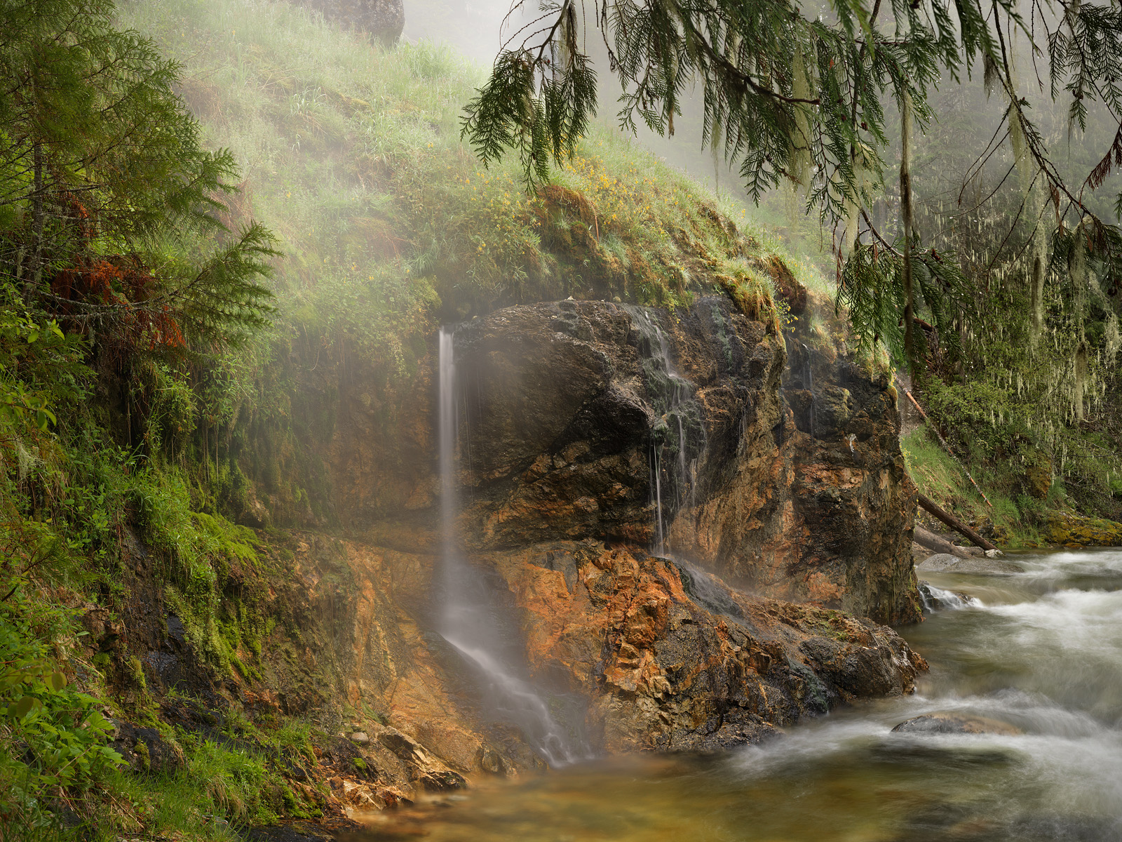 Johnson Hot Springs in the Selway Bitterroot, North Central, Idaho