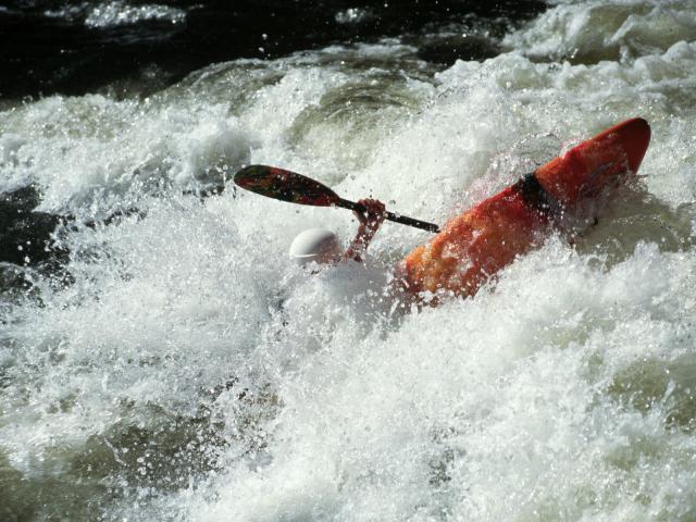 Kayaking the Ocoee, Cherokee National Forest, Tennessee