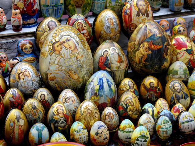 Painted Eggs, Kiev, Ukraine