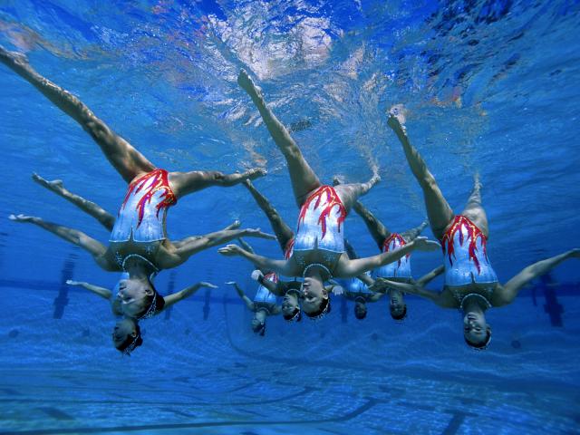 U.S.A. Synchronized Swimming Team, San Jose, California