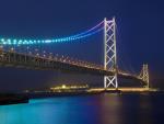 Akashi Strait Bridge, Kobe, Japan