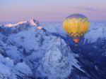 Ballooning Above the Bavarian Alps, Germany